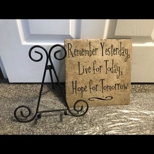 tile picture and holder